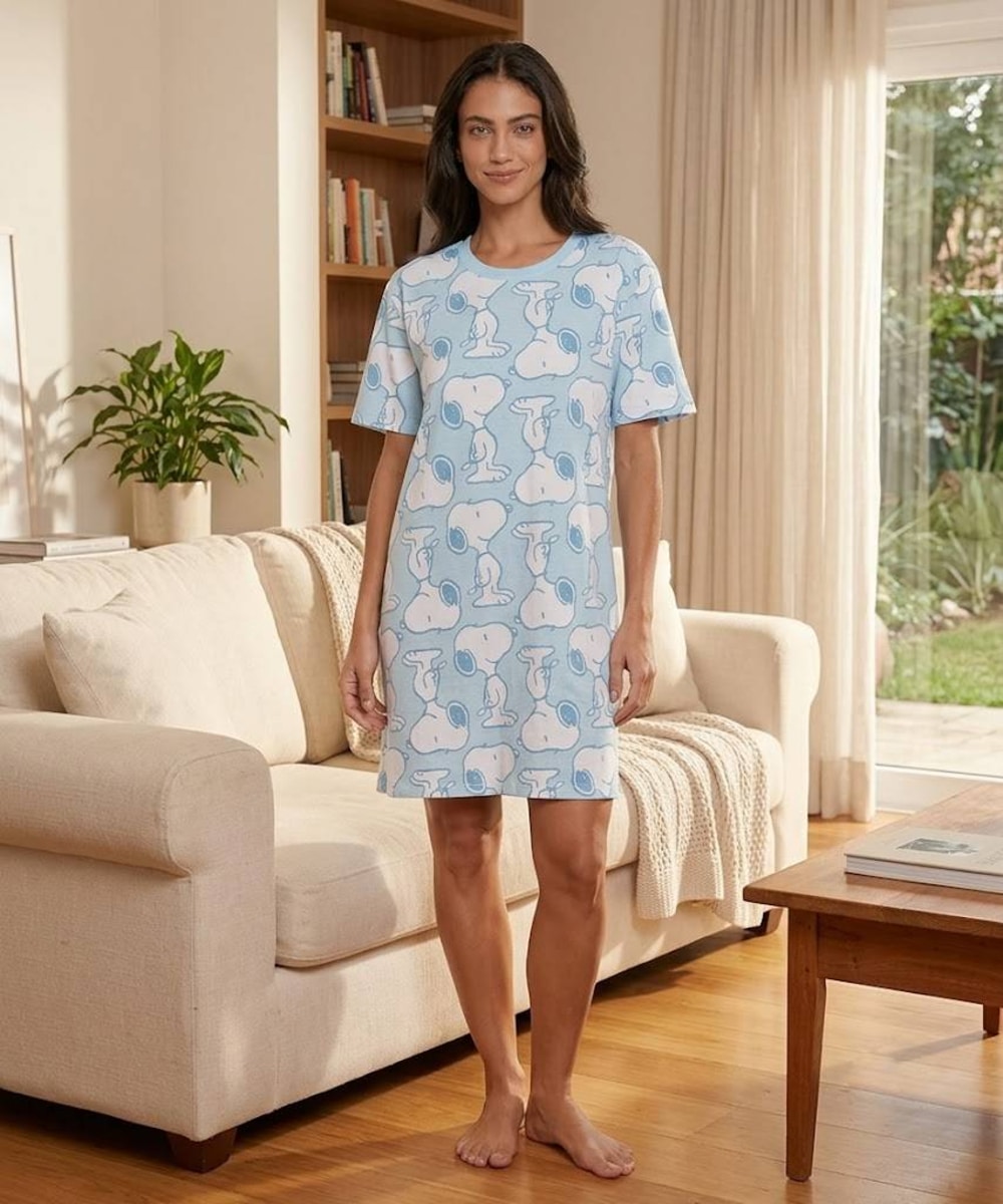 Camisola Cotton Snoopy | Libertad para tus Viajes