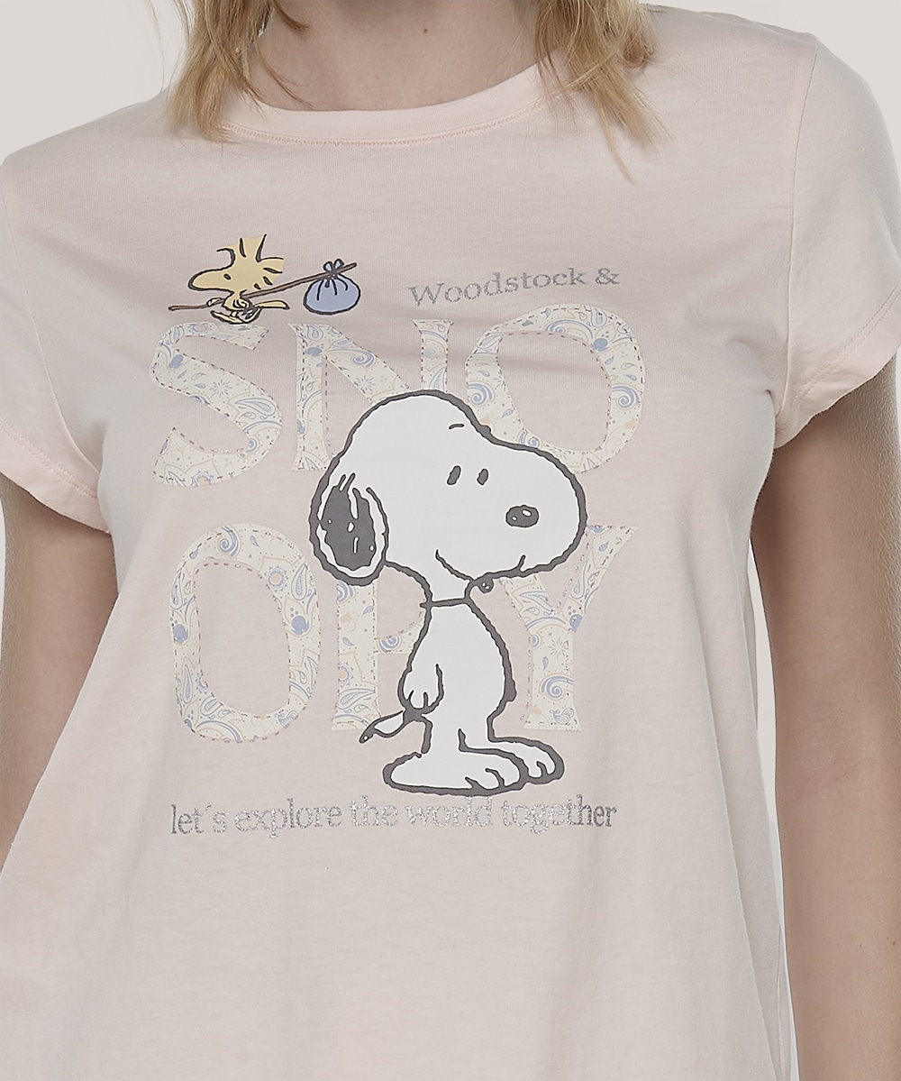 Pijama Cotton Snoopy Cotton | Suavidad y Confort