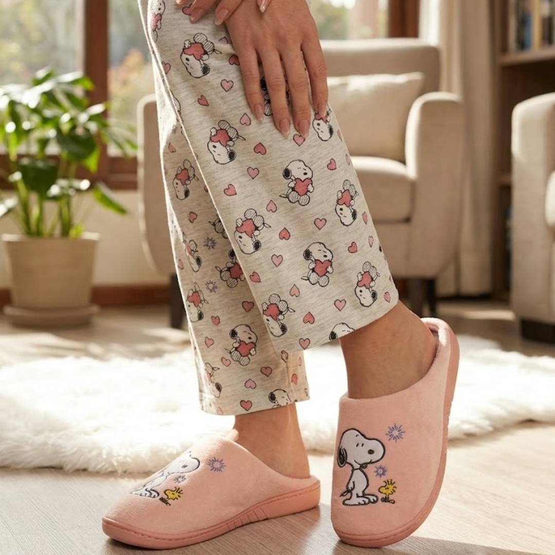 Pantuflas Snoopy Mujer | Suavidad y Alegría para Tu Hogar