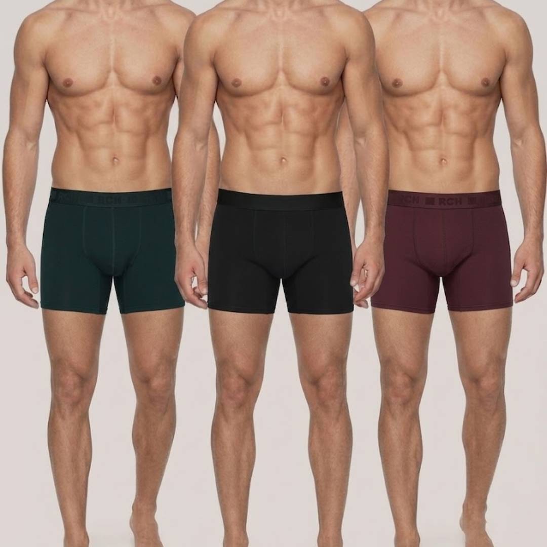 Tripack Boxer Cotton Spandex | Comodidad Duradera