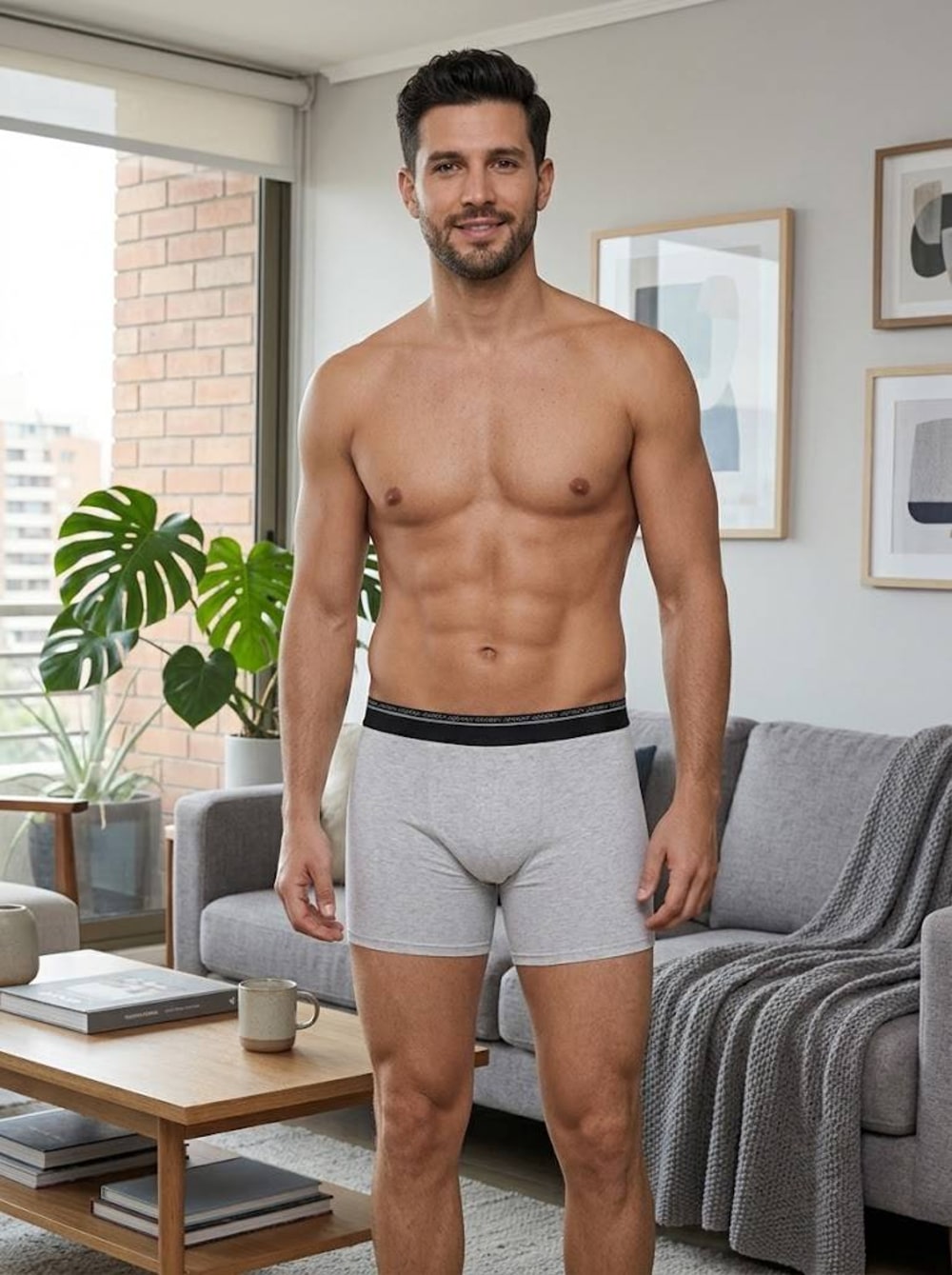 Boxer Algodon Spandex Hombre | Comodidad Garantizada