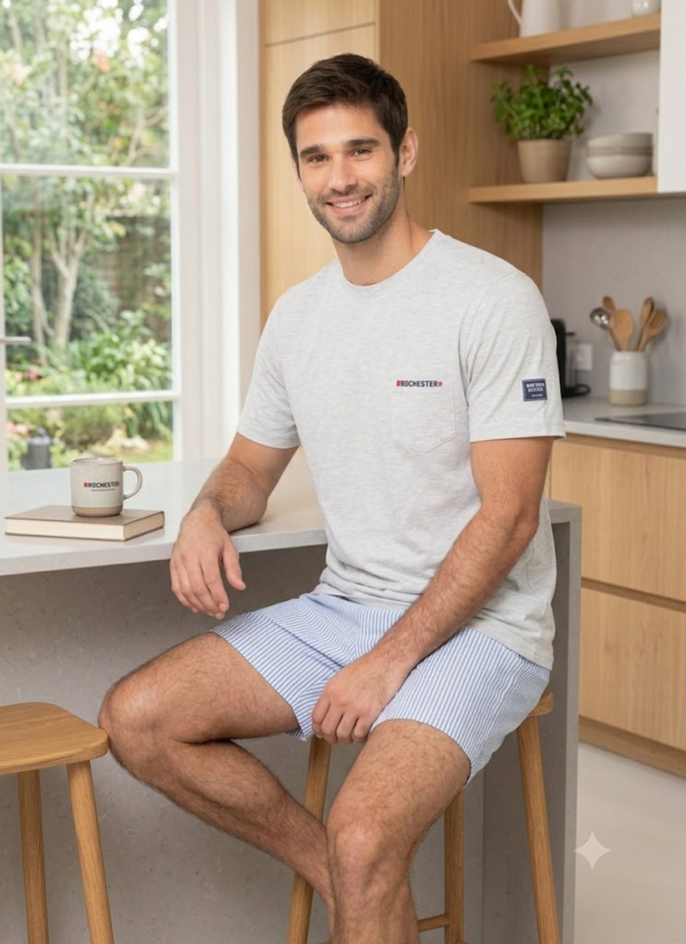 Pijama Algodón Hombre | Confort Relajante Lady Genny