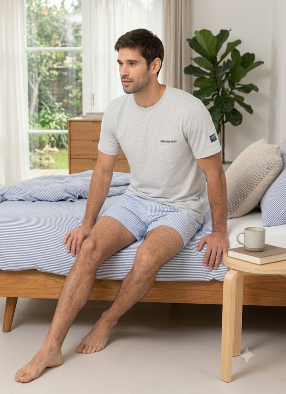 Pijama Algodón Hombre | Confort Relajante Lady Genny