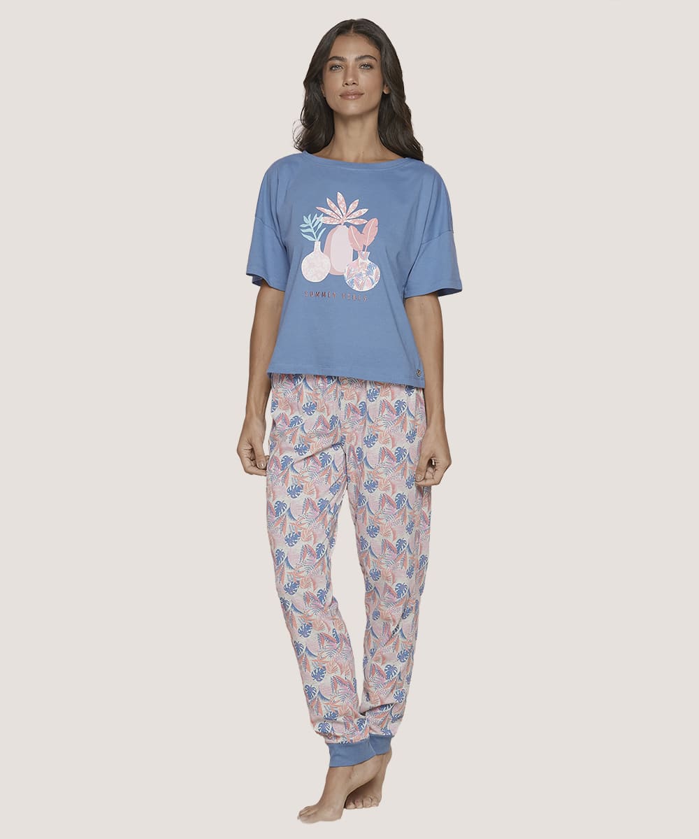 Pijama Algodón Estampado | Suavidad en tus Noches