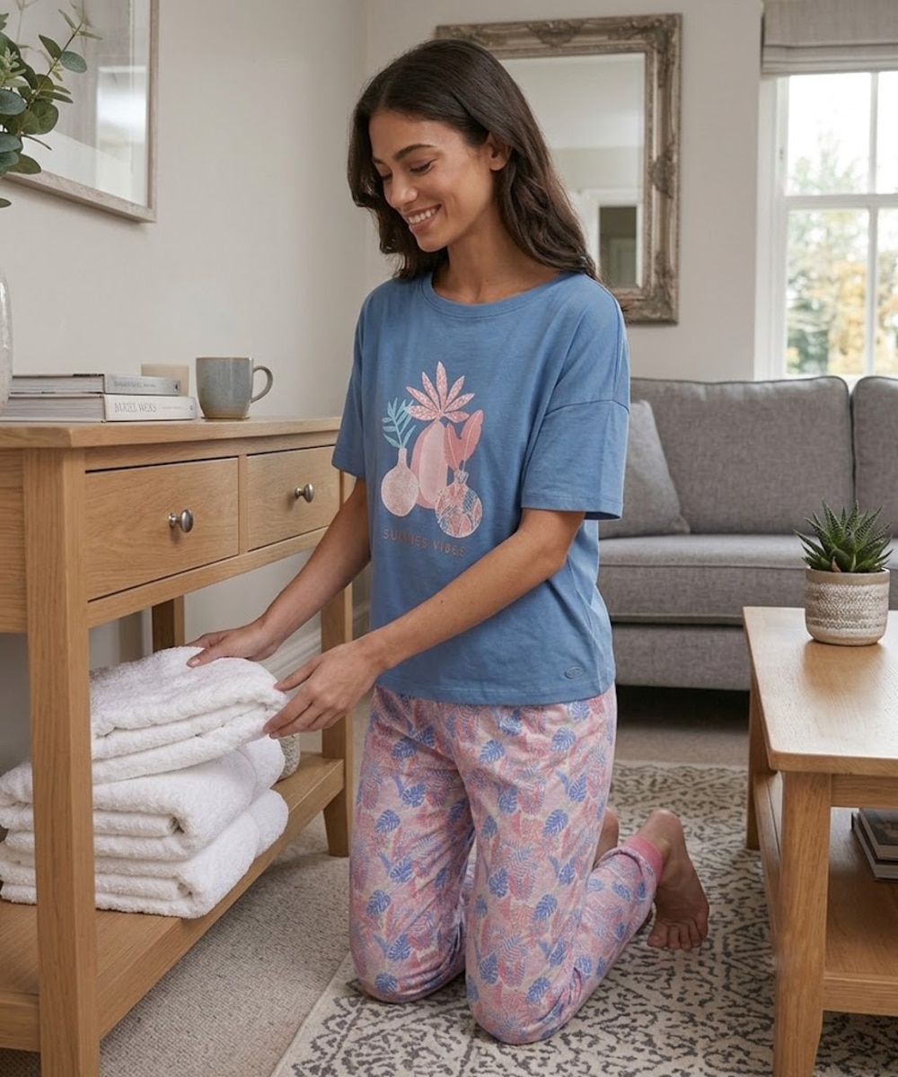 Pijama Algodón Estampado | Suavidad en tus Noches
