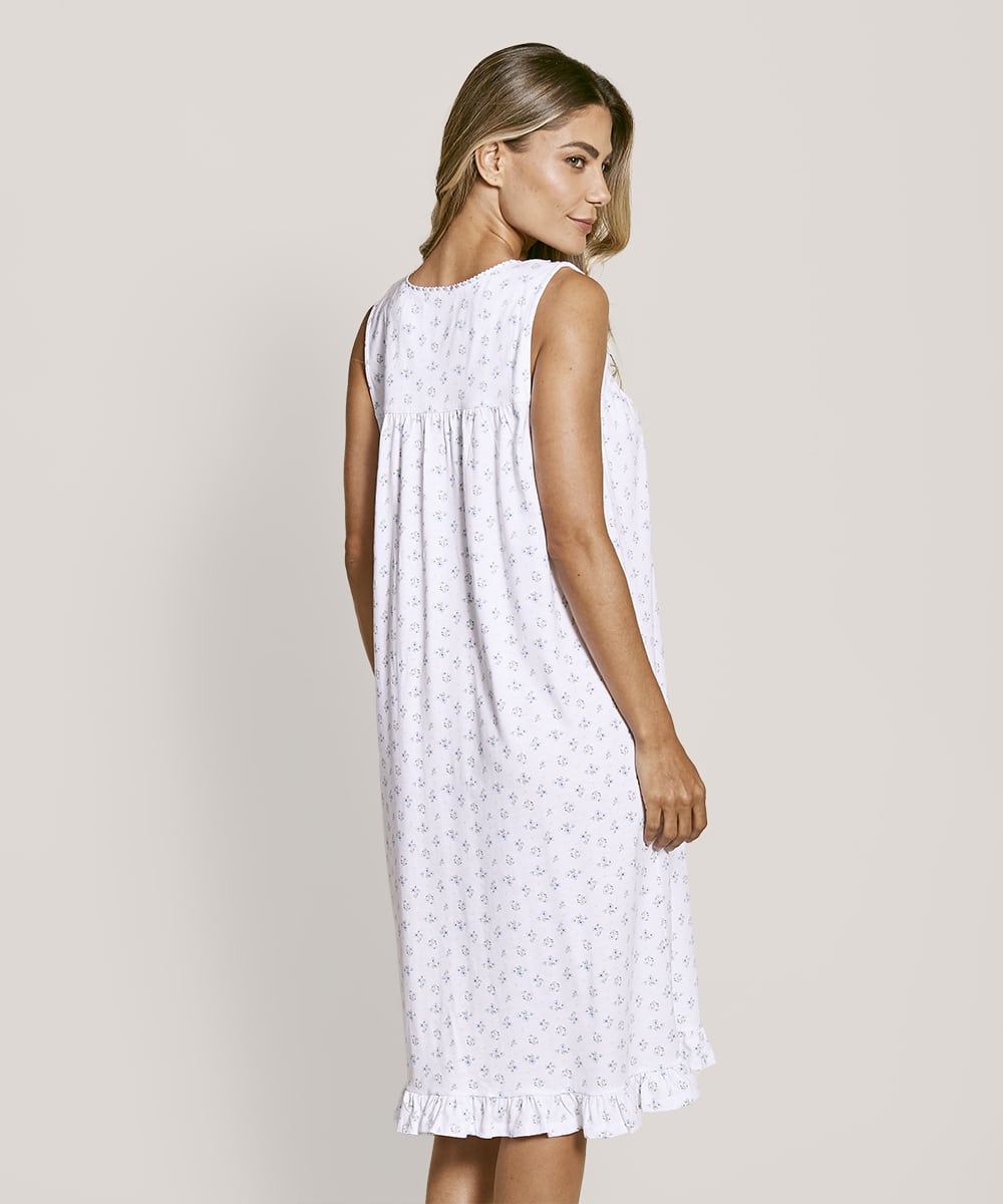 Camisa de Dormir Estampada | Frescura y Confort Natural