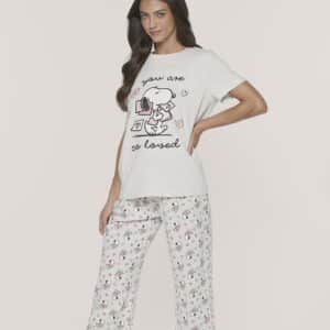Pijama Cotton Snoopy | Comodidad y Estilo Veraniego