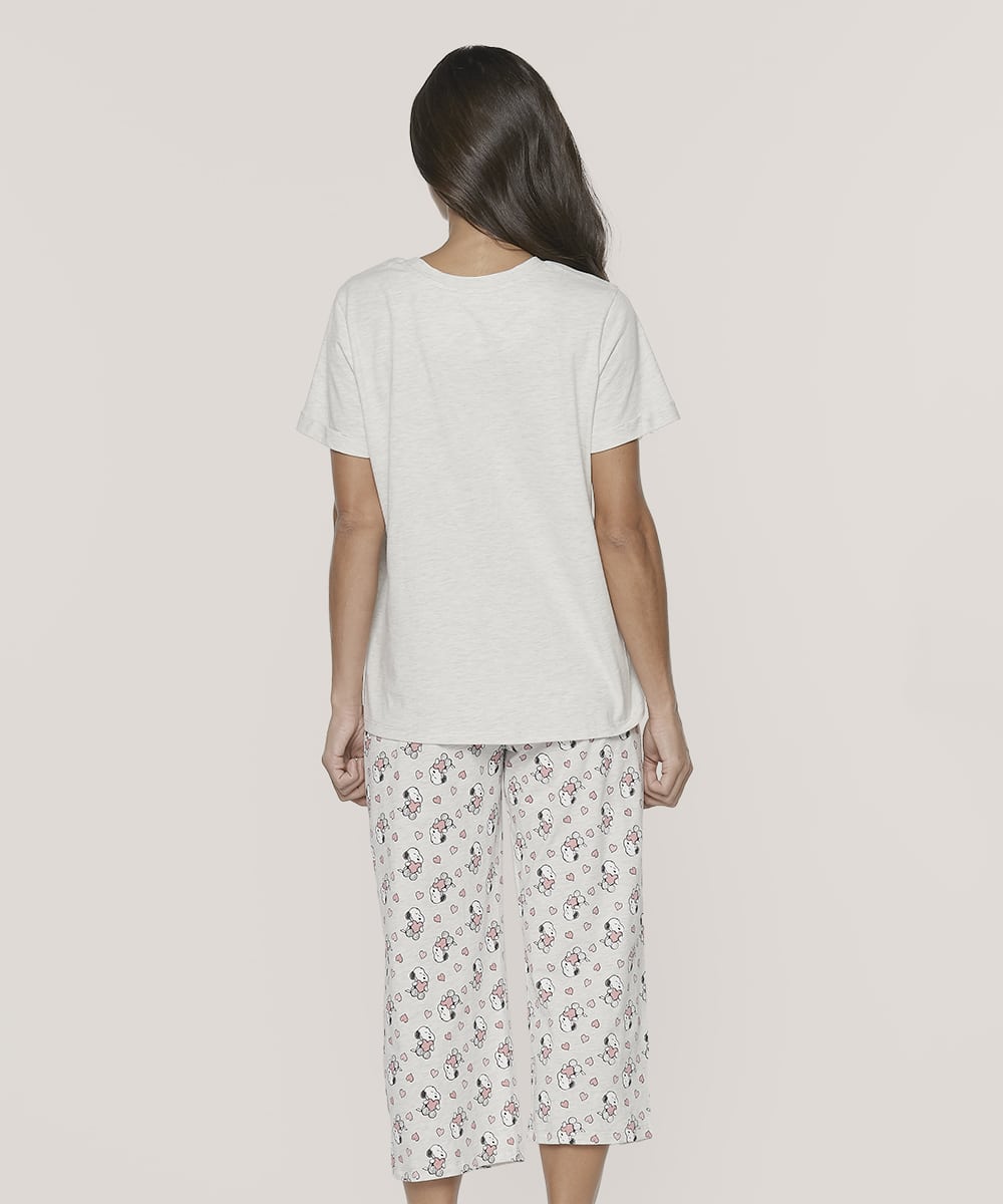 Pijama Cotton Snoopy | Comodidad y Estilo Veraniego