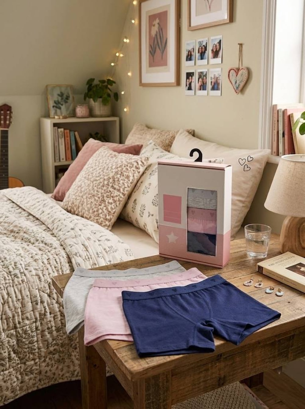 Tripack Boxer Niña Cotton Spandex | Comodidad