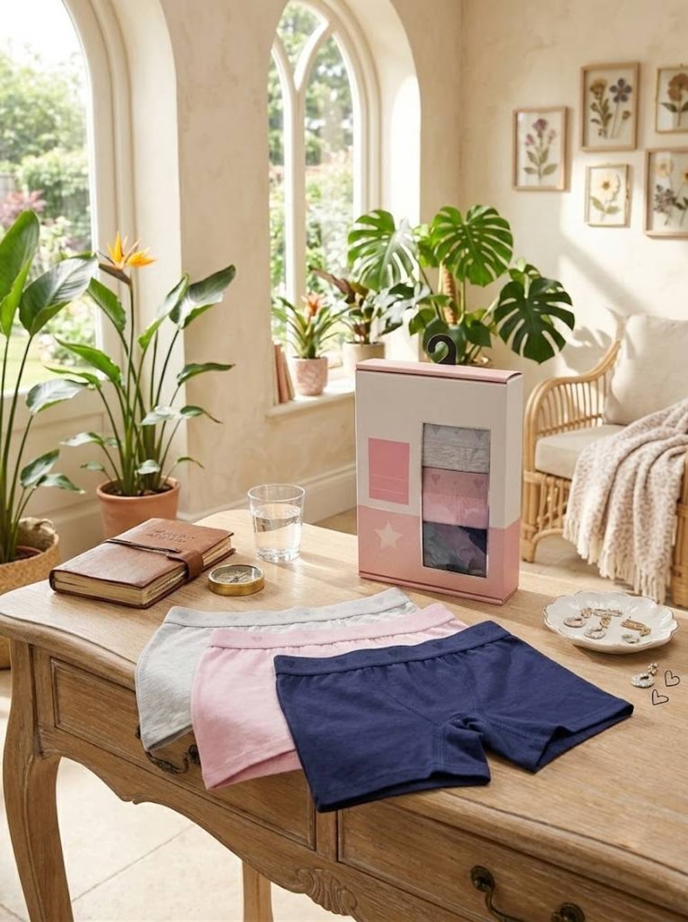 Tripack Boxer Niña Cotton Spandex | Comodidad