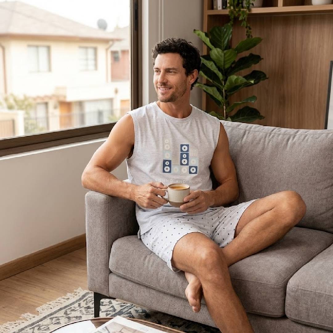 Pijama Cotton Hombre | Confort y Frescura