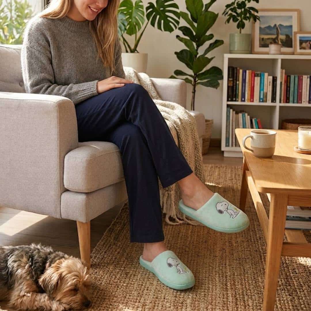 Pantuflas Snoopy Mujer | Suavidad y Alegría para Tu Hogar