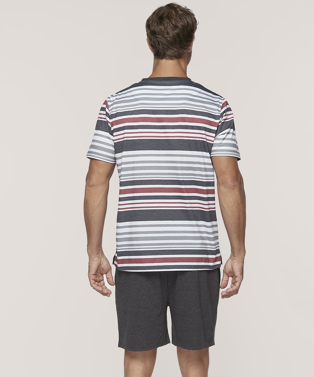 Pijama Cotton Rayas Hombre | Frescura y Confort