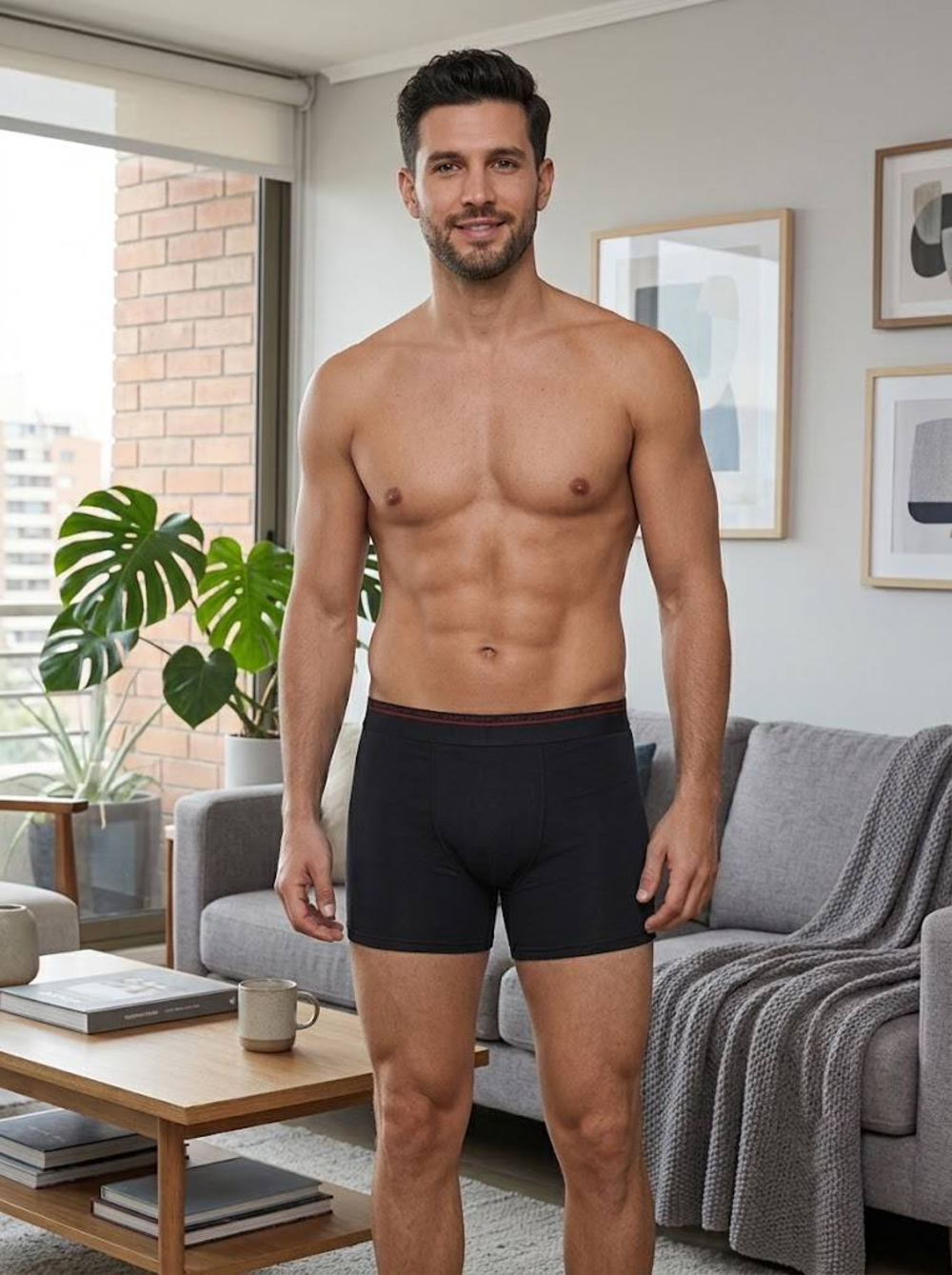 Boxer Algodon Spandex Hombre | Comodidad Garantizada