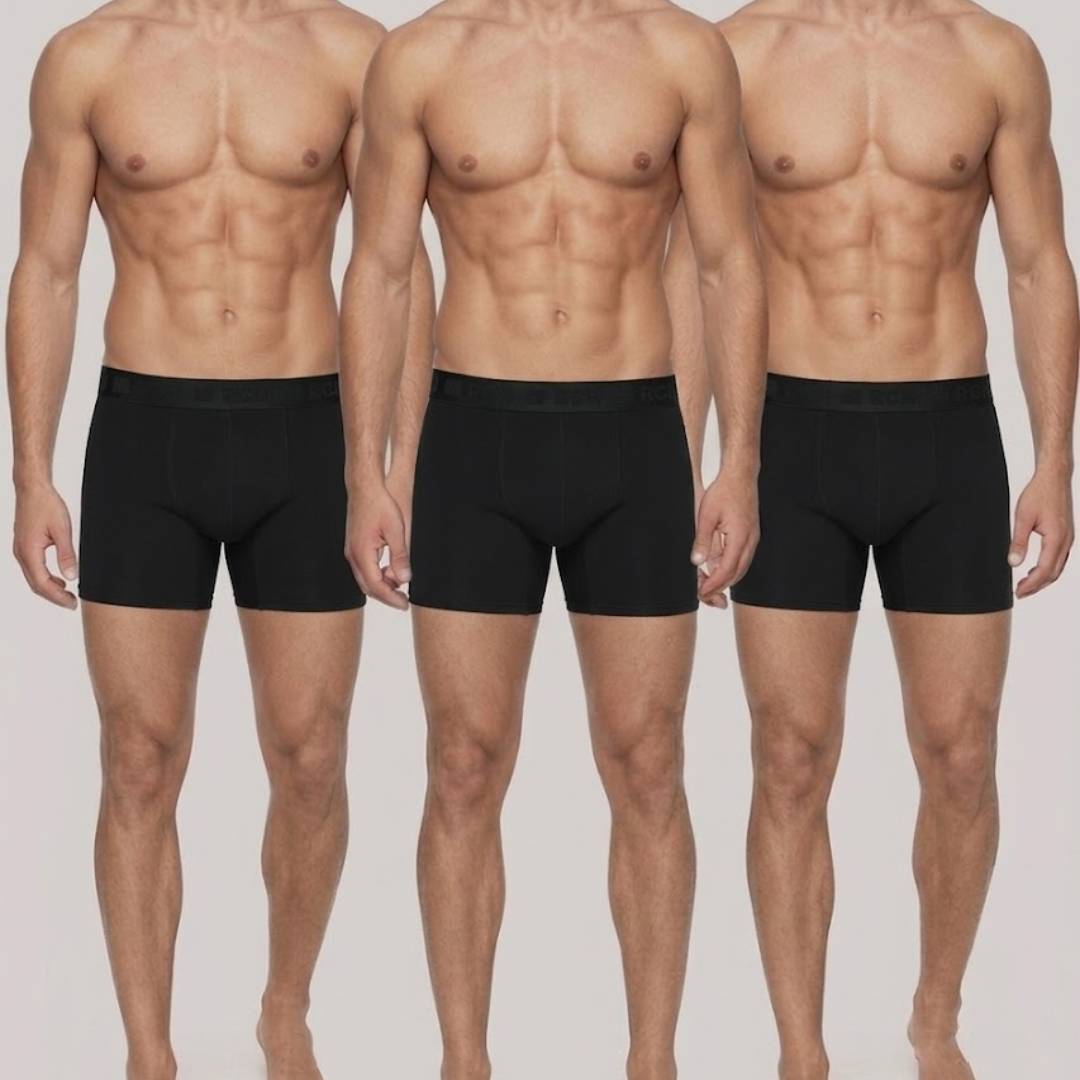 Tripack Boxer Cotton Spandex | Comodidad Duradera