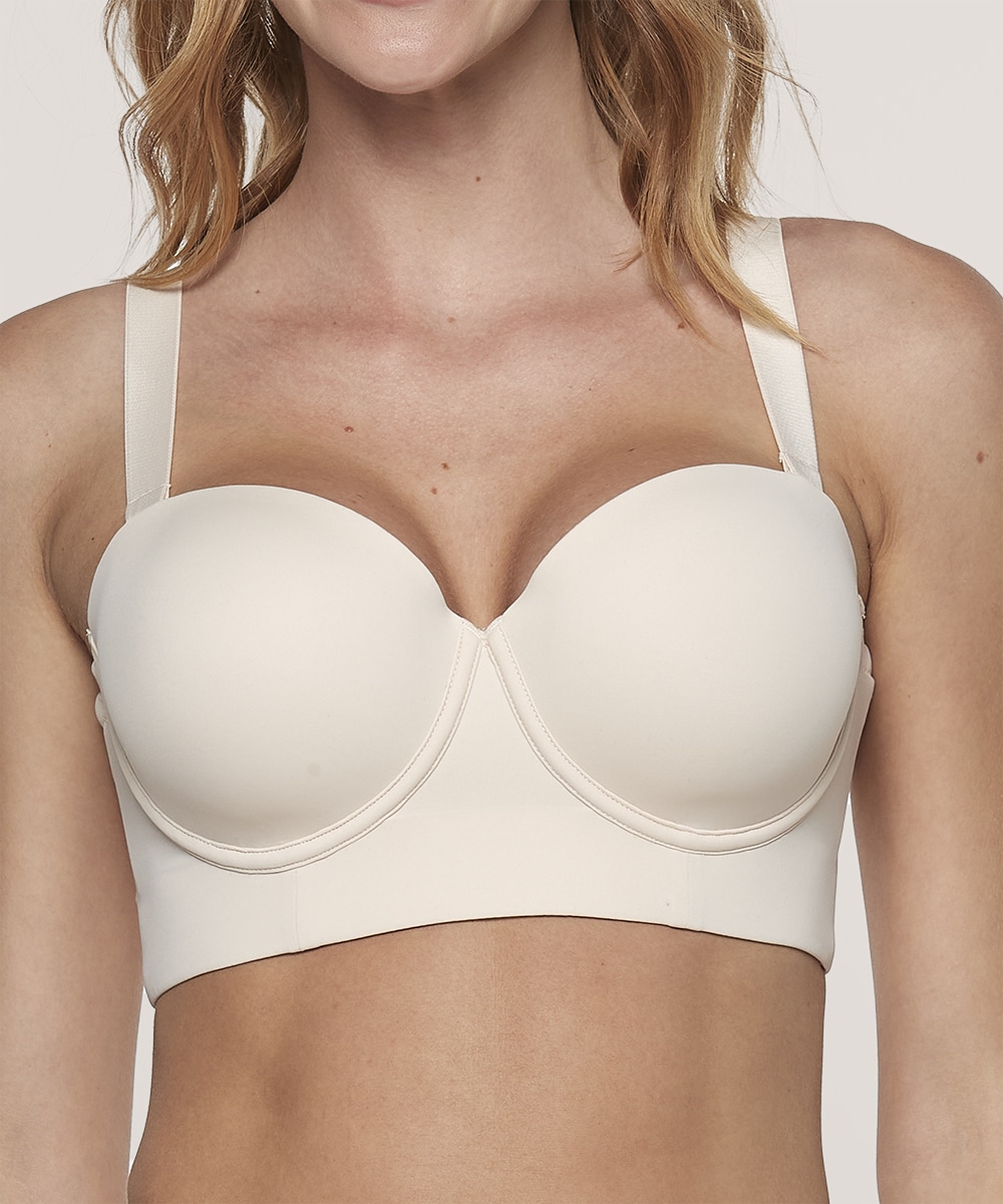 Sostén Strapless Microfibra Soft | Comodidad y Discreción