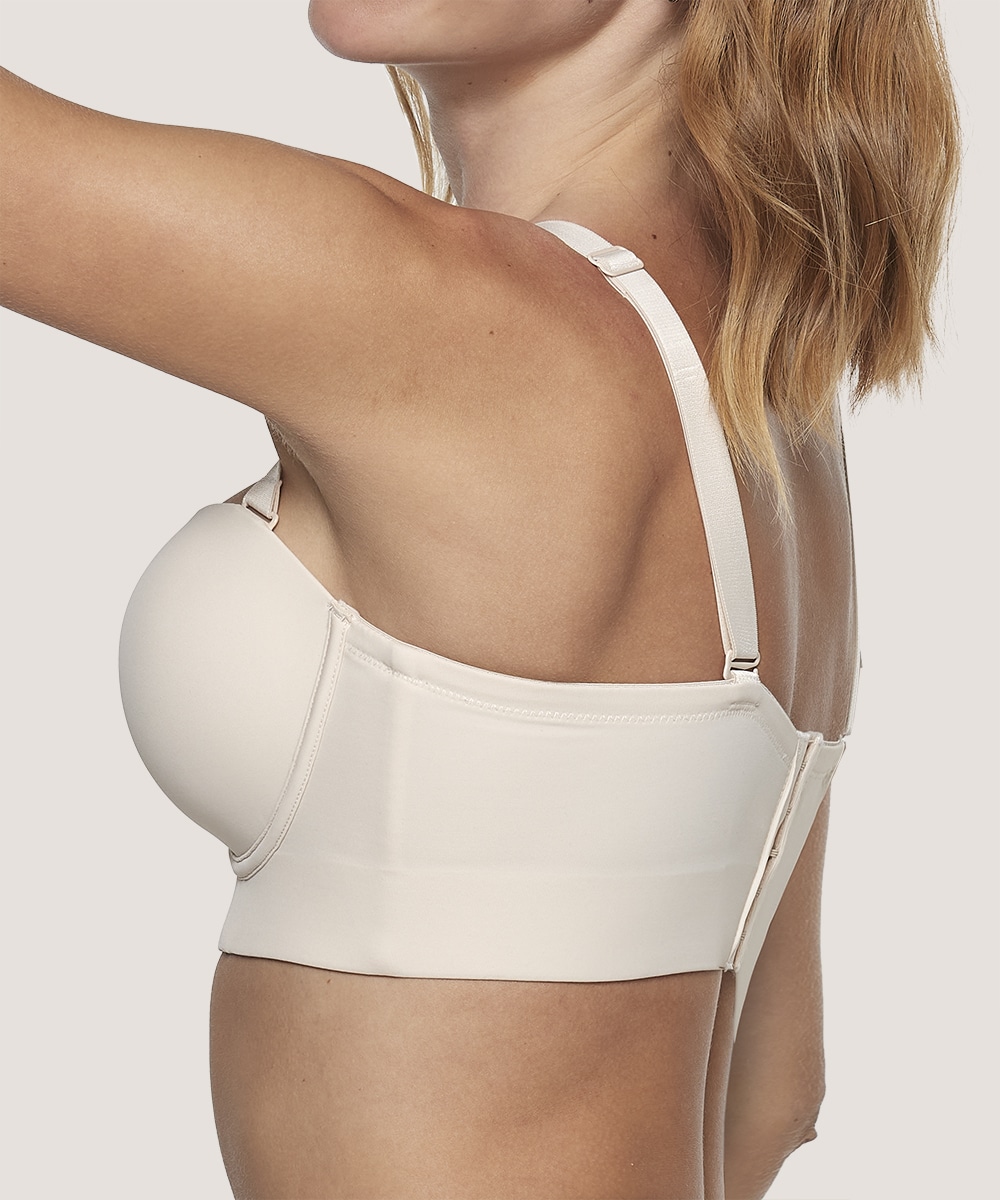Sostén Strapless Microfibra Soft | Comodidad y Discreción
