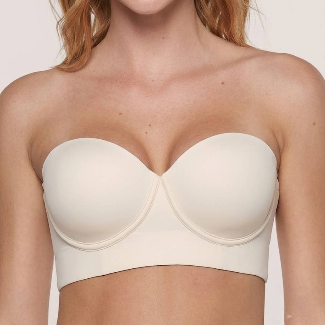 Sostén Strapless Microfibra Soft | Comodidad y Discreción