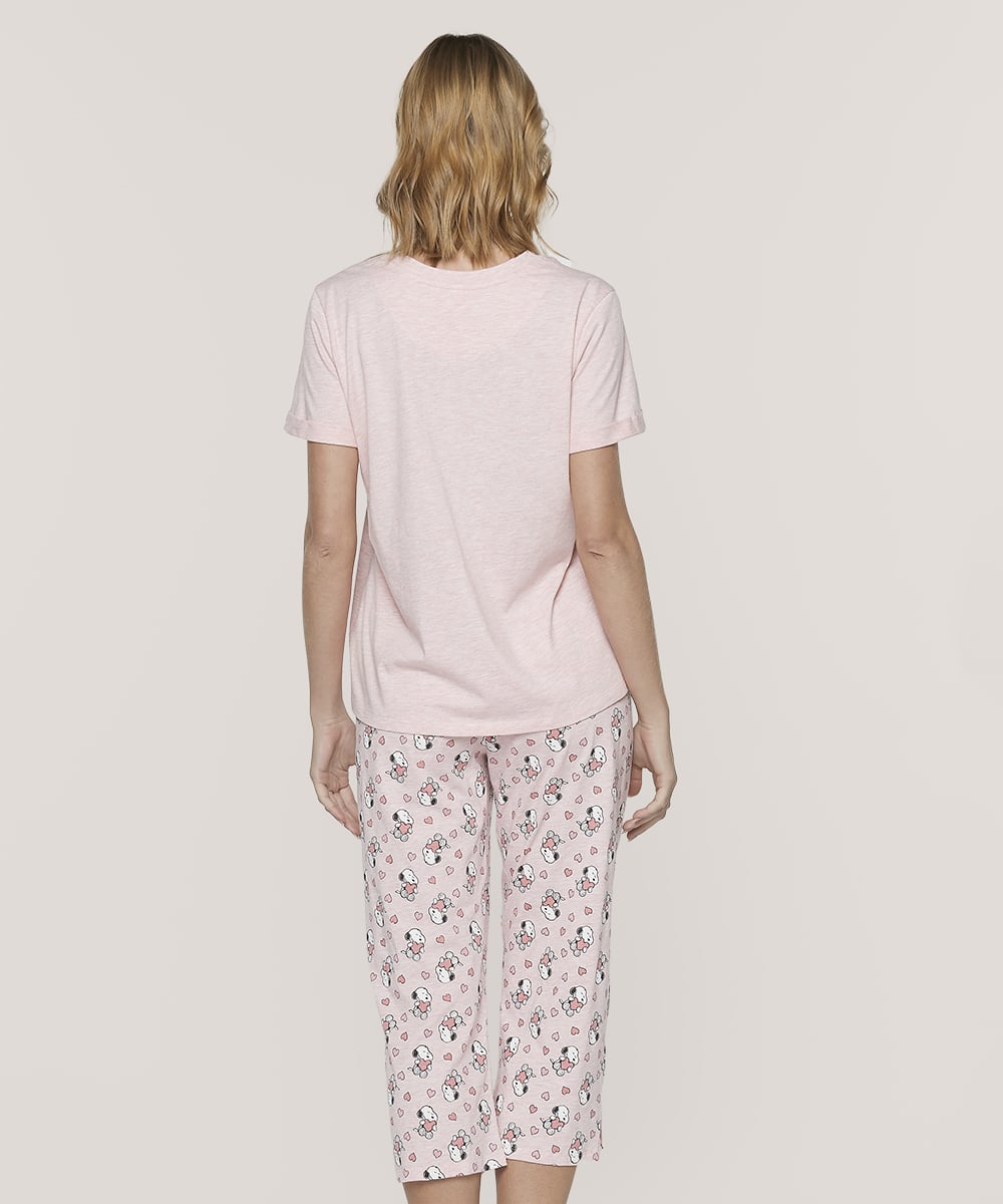 Pijama Cotton Snoopy | Comodidad y Estilo Veraniego