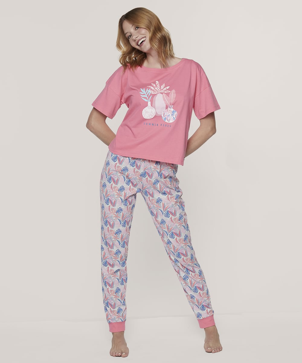 Pijama Algodón Estampado | Suavidad en tus Noches