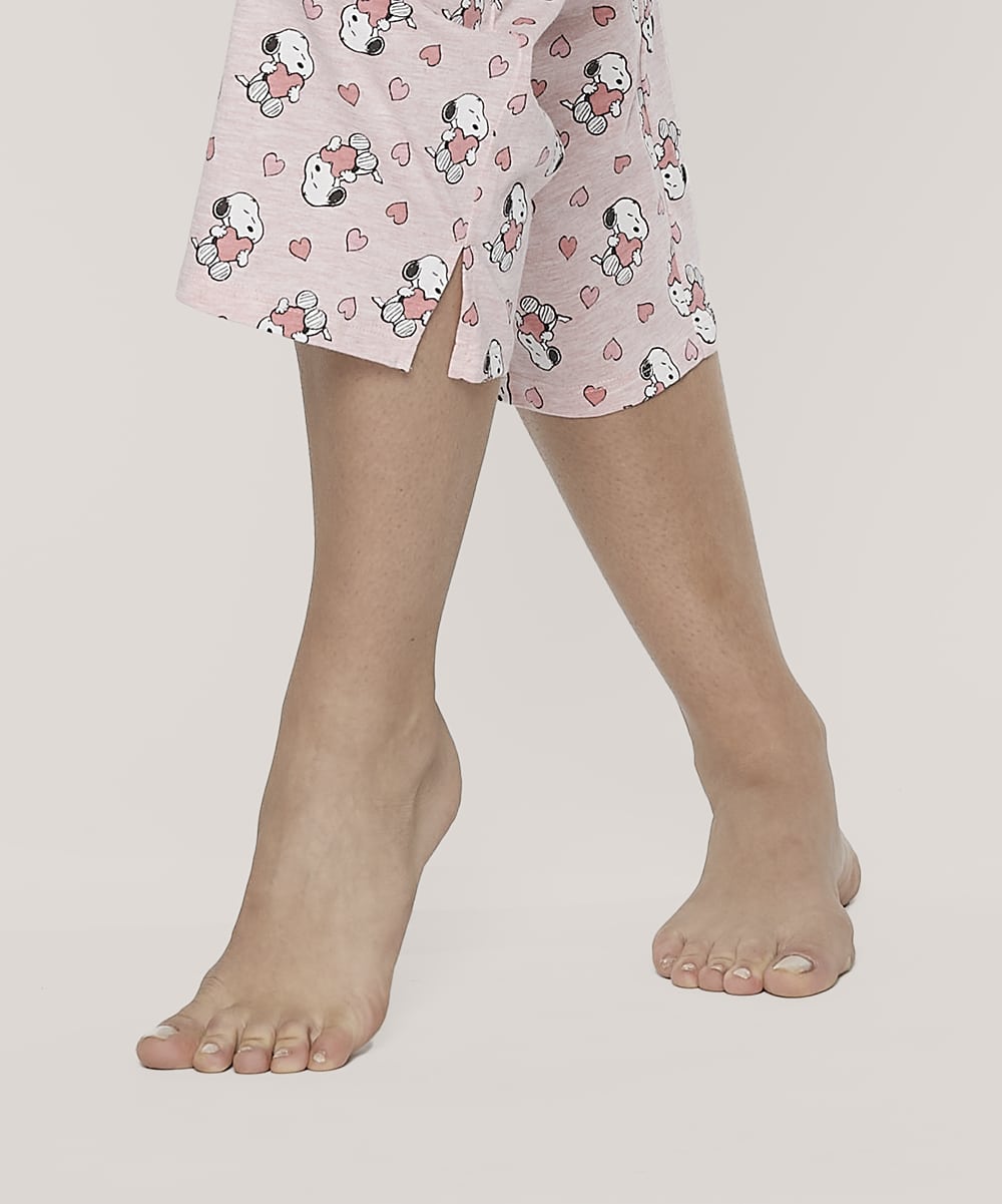 Pijama Cotton Snoopy | Comodidad y Estilo Veraniego