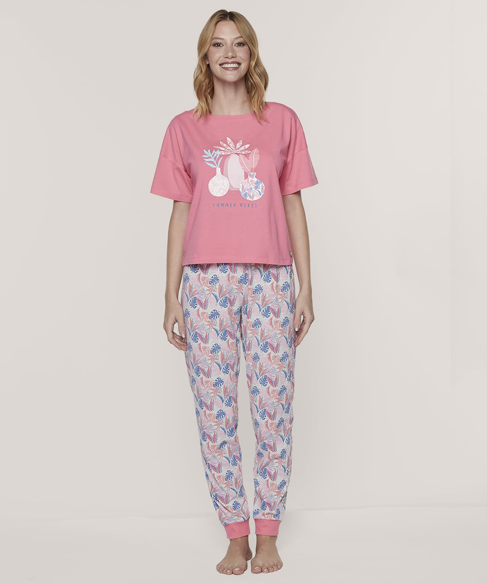 Pijama Algodón Estampado | Suavidad en tus Noches