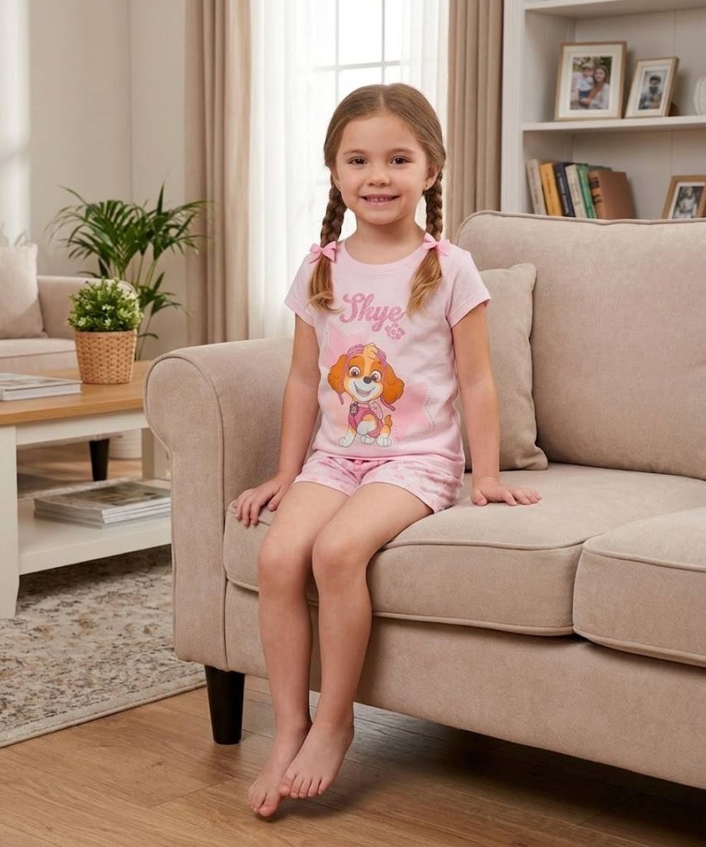 Pijama Cotton Niña | Suavidad para el Descanso Infantil