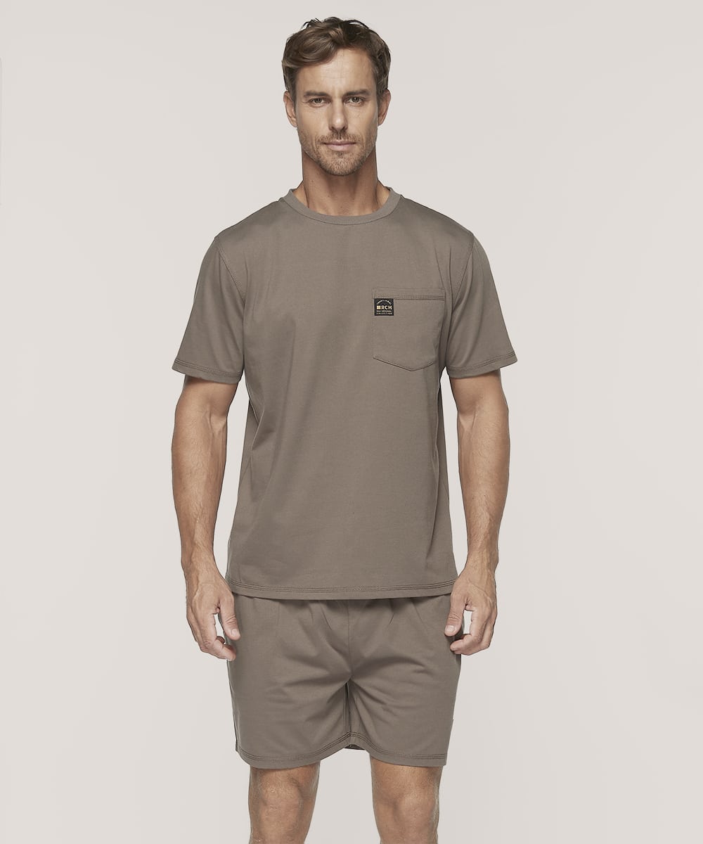 Pijama Cotton Unicolor Hombre | Confort y Libertad