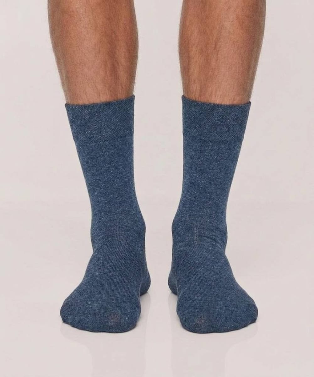 Calcetín Algodón Largo Americano | Confort Diario Masculino