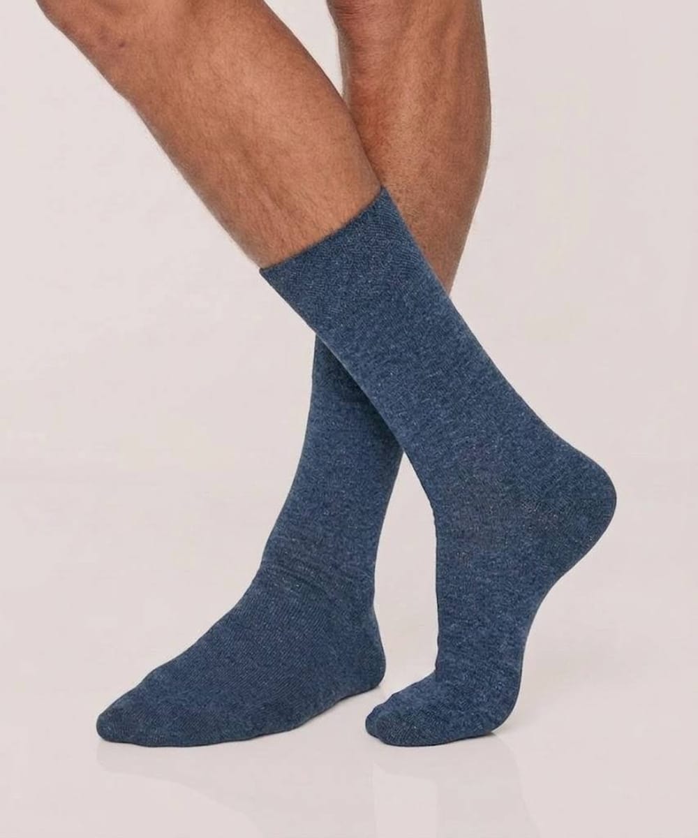Calcetín Algodón Largo Americano | Confort Diario Masculino