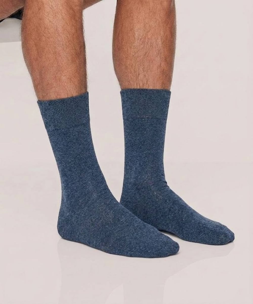 Calcetín Algodón Largo Americano | Confort Diario Masculino