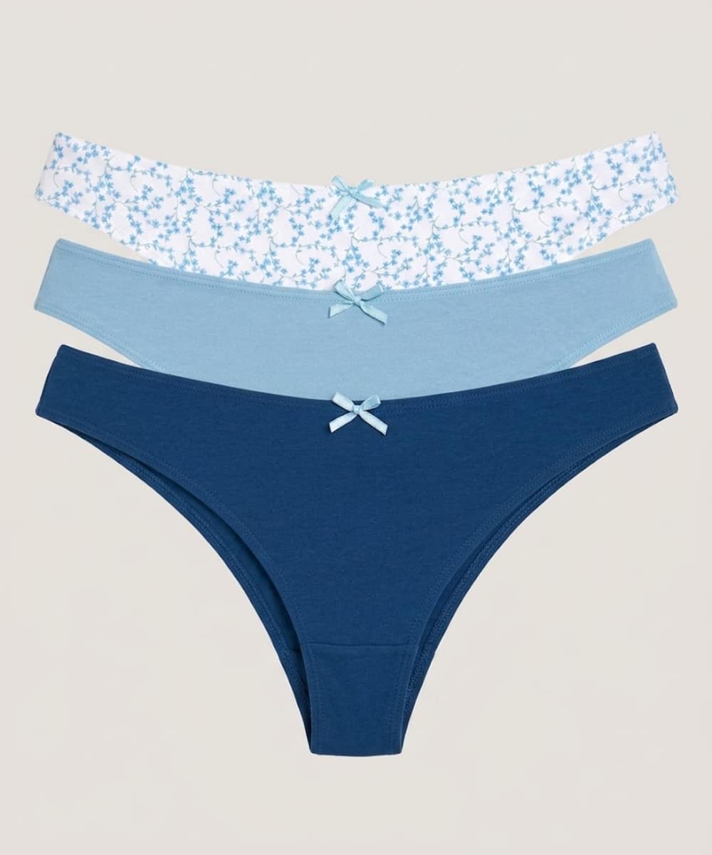 Tripack Colaless Cotton Spandex | Comodidad Diaria