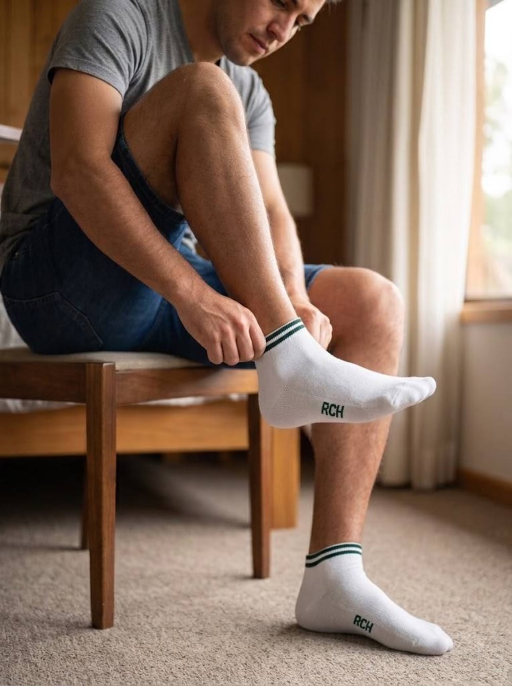 Calcetín Deportivo Algodón Hombre | Comodidad Sin Costuras