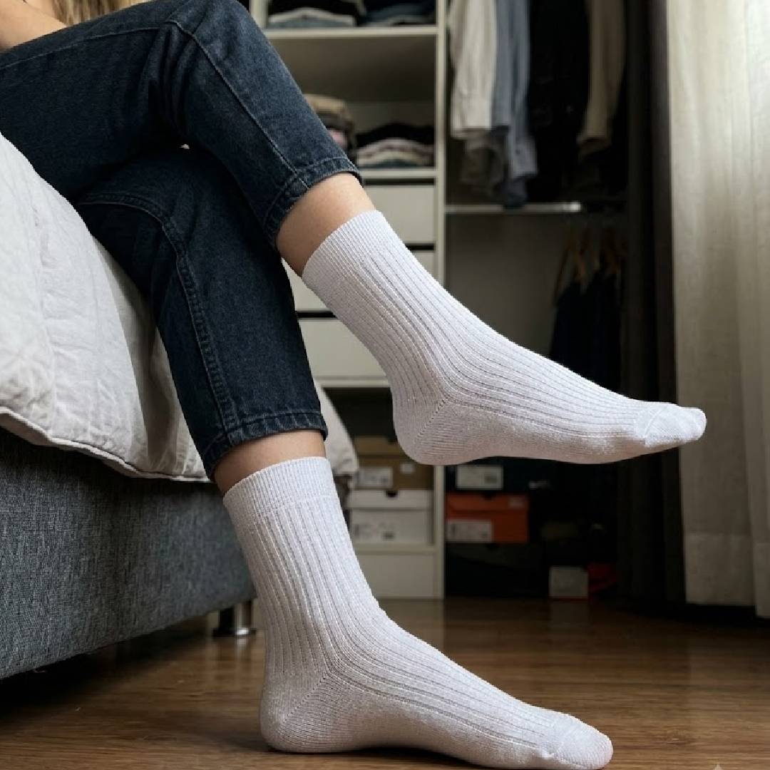 Calcetín Algodón Lurex | Sin Costuras | Comodidad Radiante