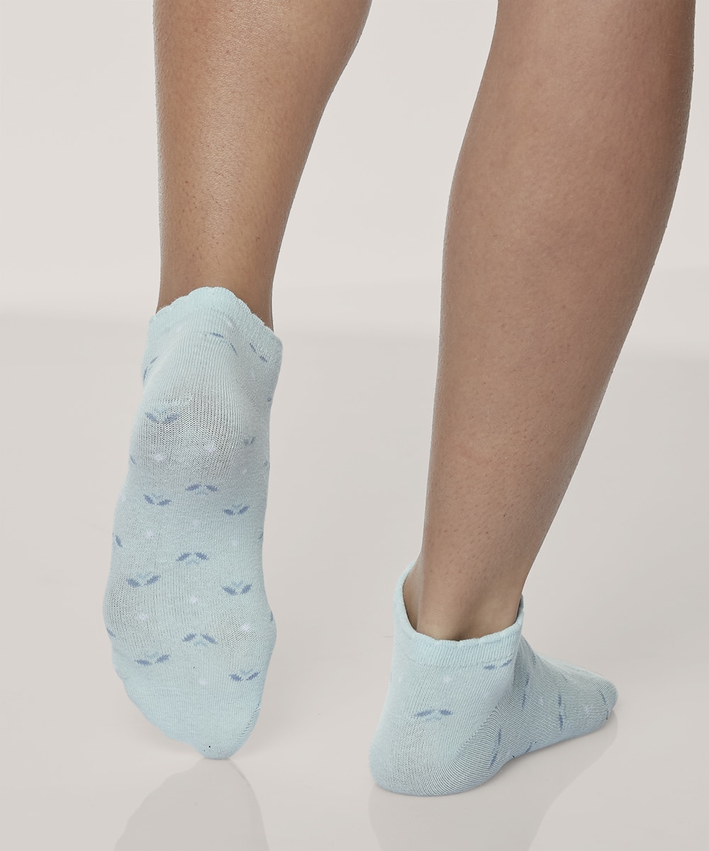 Calcetines Tobilleros Estampados Algodón | Estilo Diario