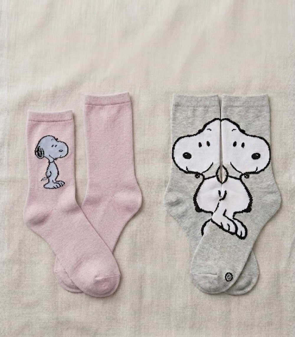 Pack 2 Calcetines Snoopy Mujer | Alegría en tus Pies