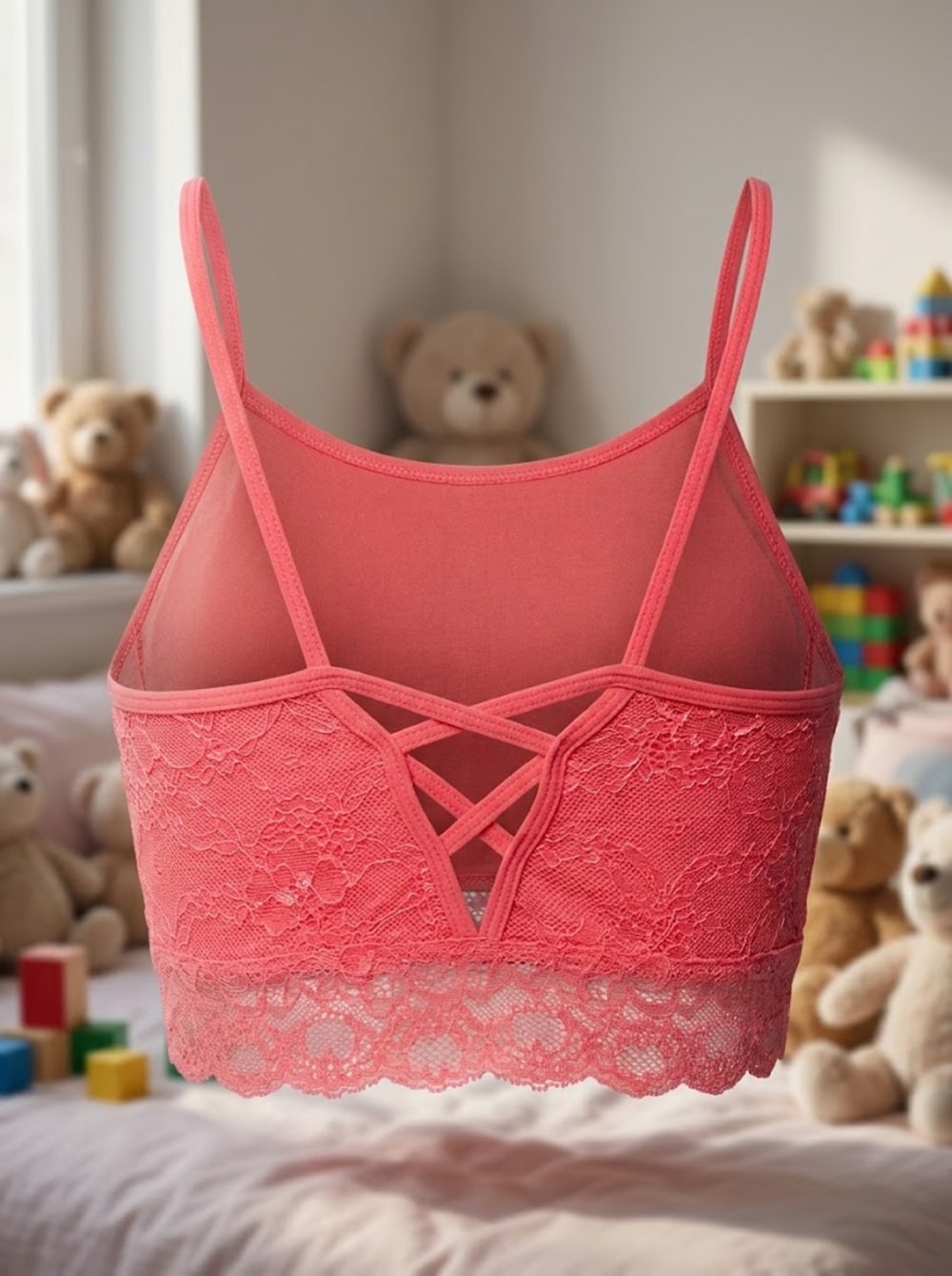 Bralette Encaje Niña | Comodidad y Estilo LADY GENNY