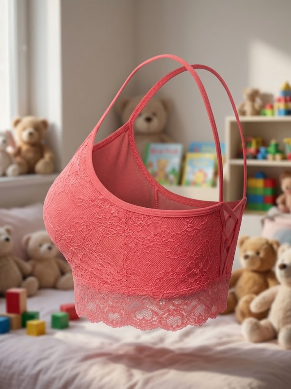 Bralette Encaje Niña | Comodidad y Estilo LADY GENNY