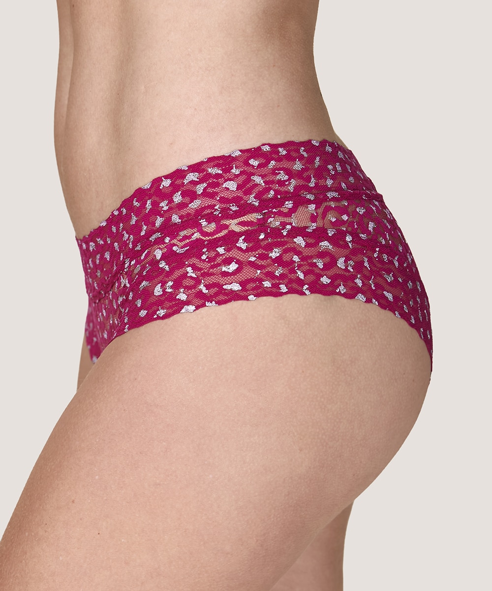 Pantaleta Encaje Plateados | Sensualidad y Comodidad