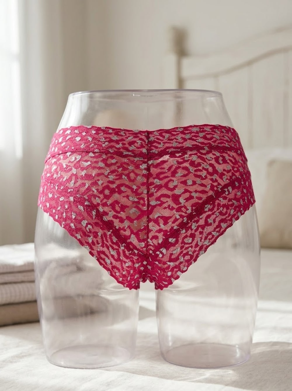 Pantaleta Encaje Plateados | Sensualidad y Comodidad