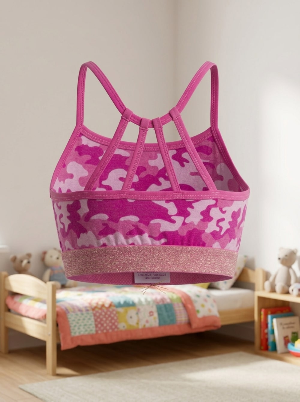 Top Infantil Algodón Glitter | Comodidad y Estilo