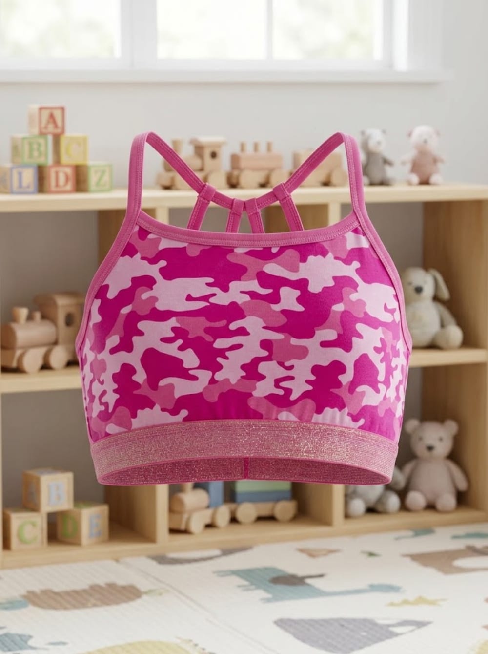 Top Infantil Algodón Glitter | Comodidad y Estilo