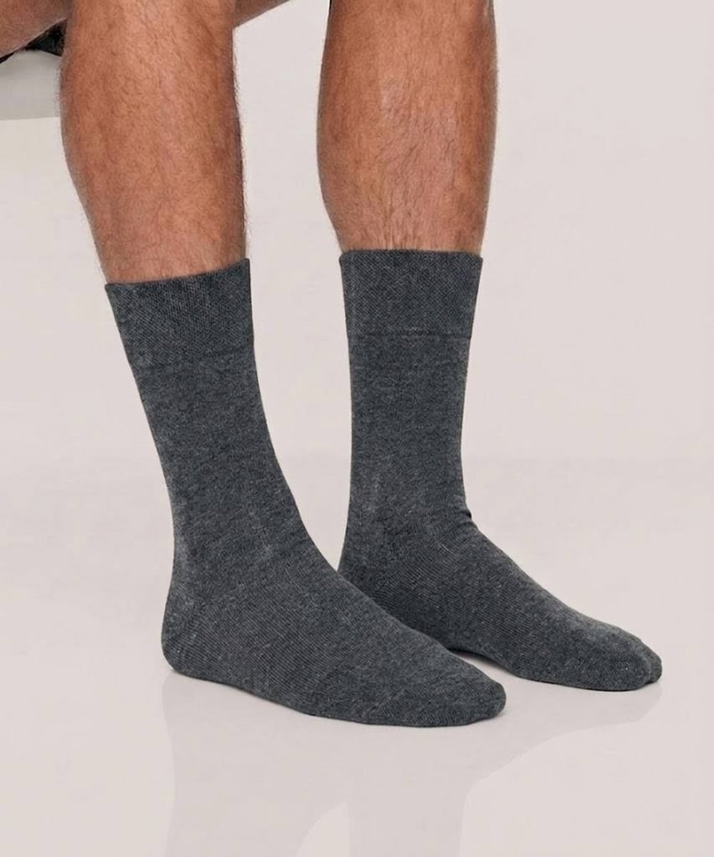 Calcetín Algodón Largo Americano | Confort Diario Masculino
