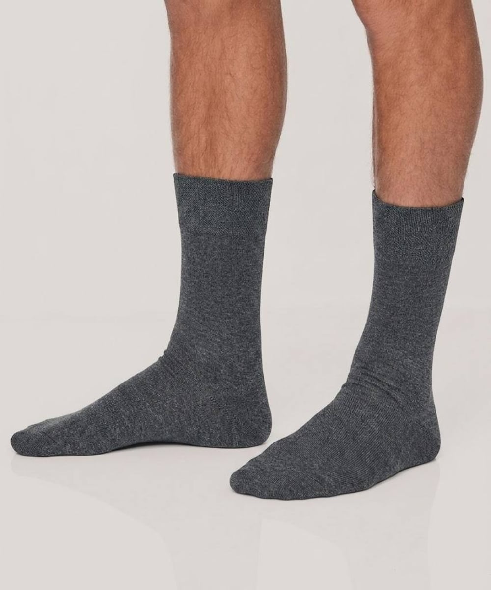 Calcetín Algodón Largo Americano | Confort Diario Masculino