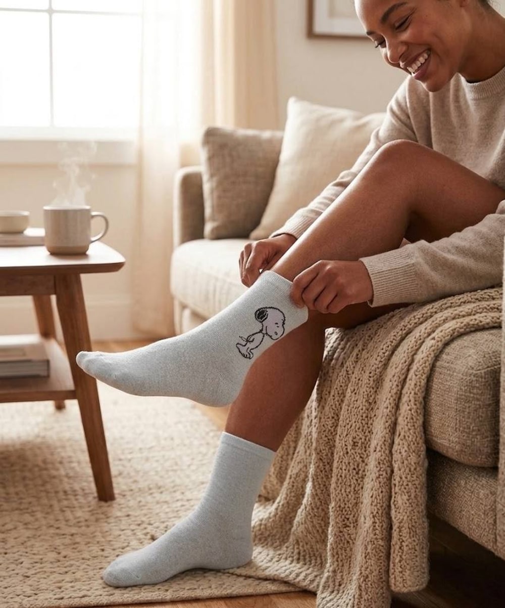 PACK DE 2 CALCETINES SNOOPY