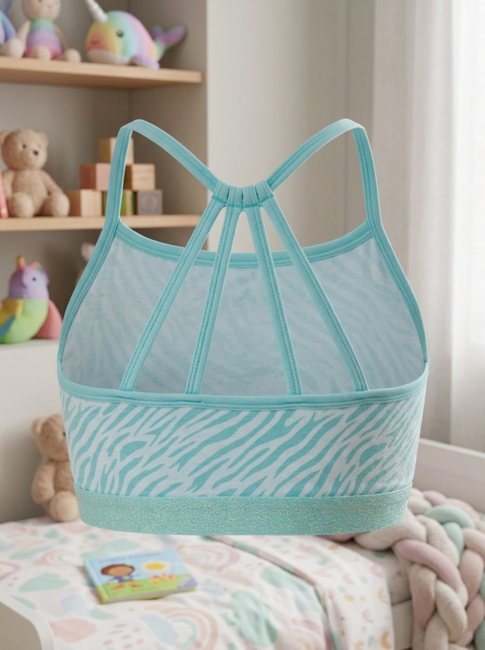 Top Infantil Algodón Glitter | Comodidad y Estilo