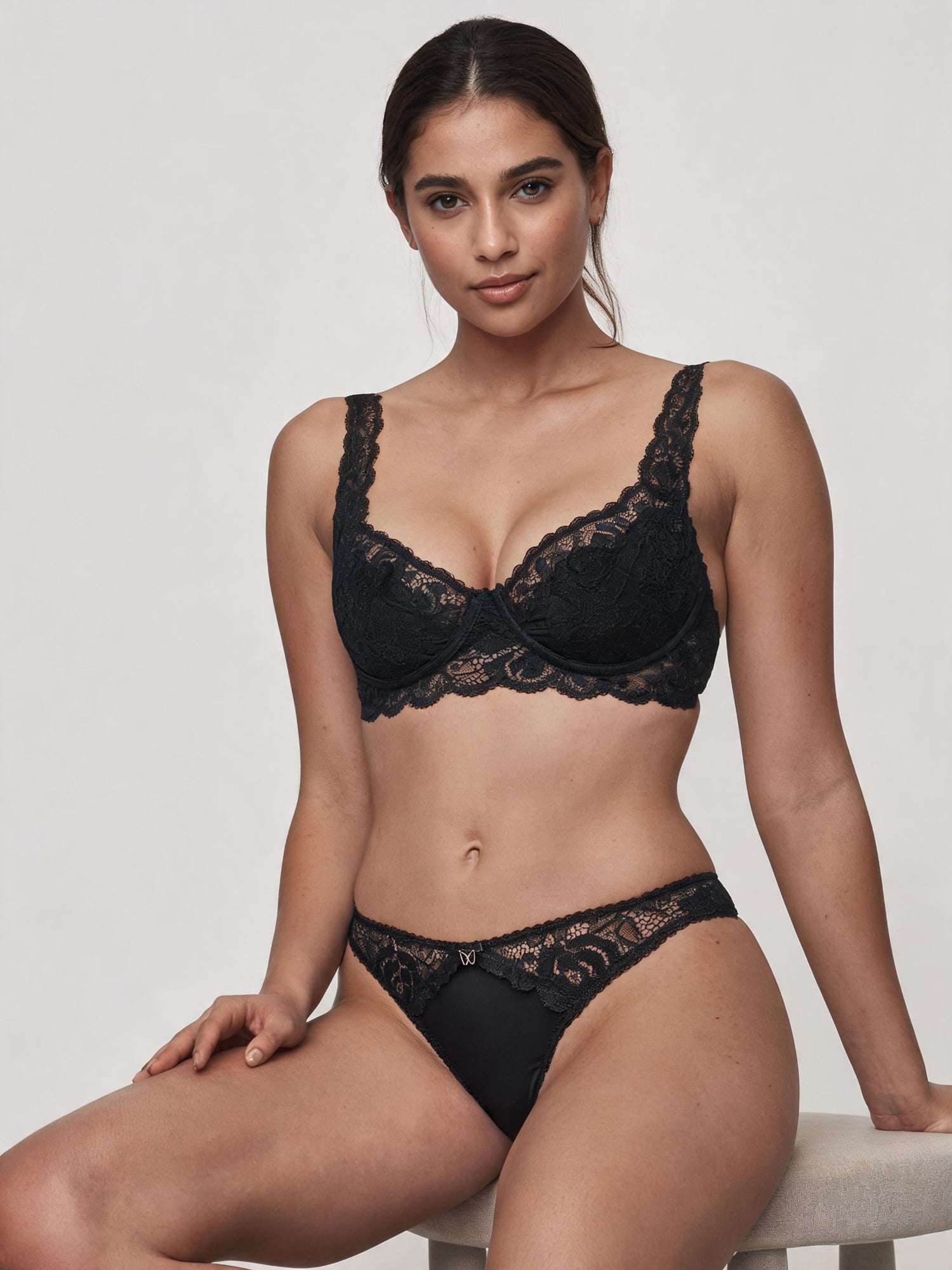 Colaless Microfibra & Encaje | Discreción y Seducción