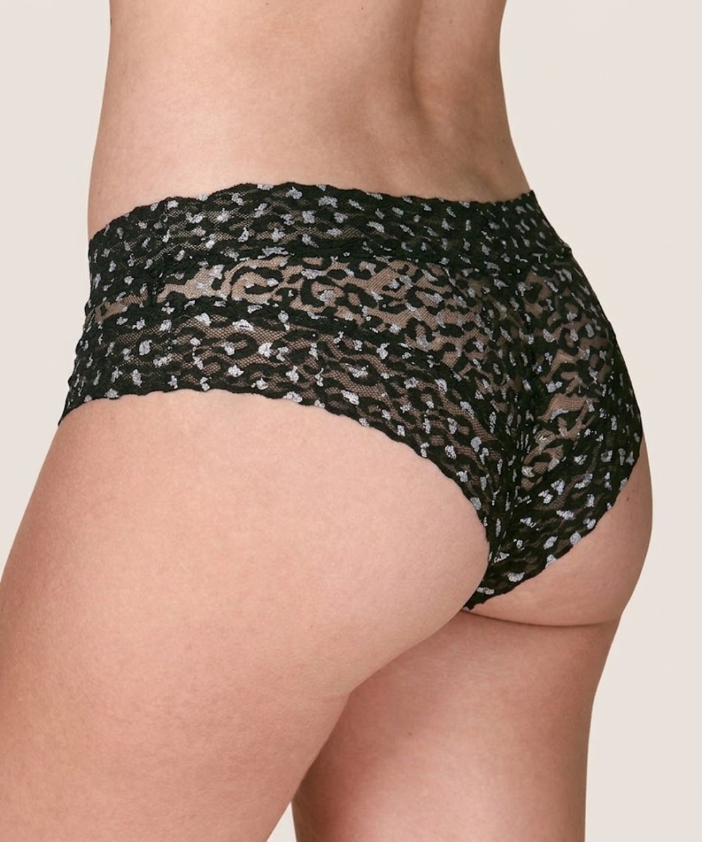 Pantaleta Encaje Plateados | Sensualidad y Comodidad