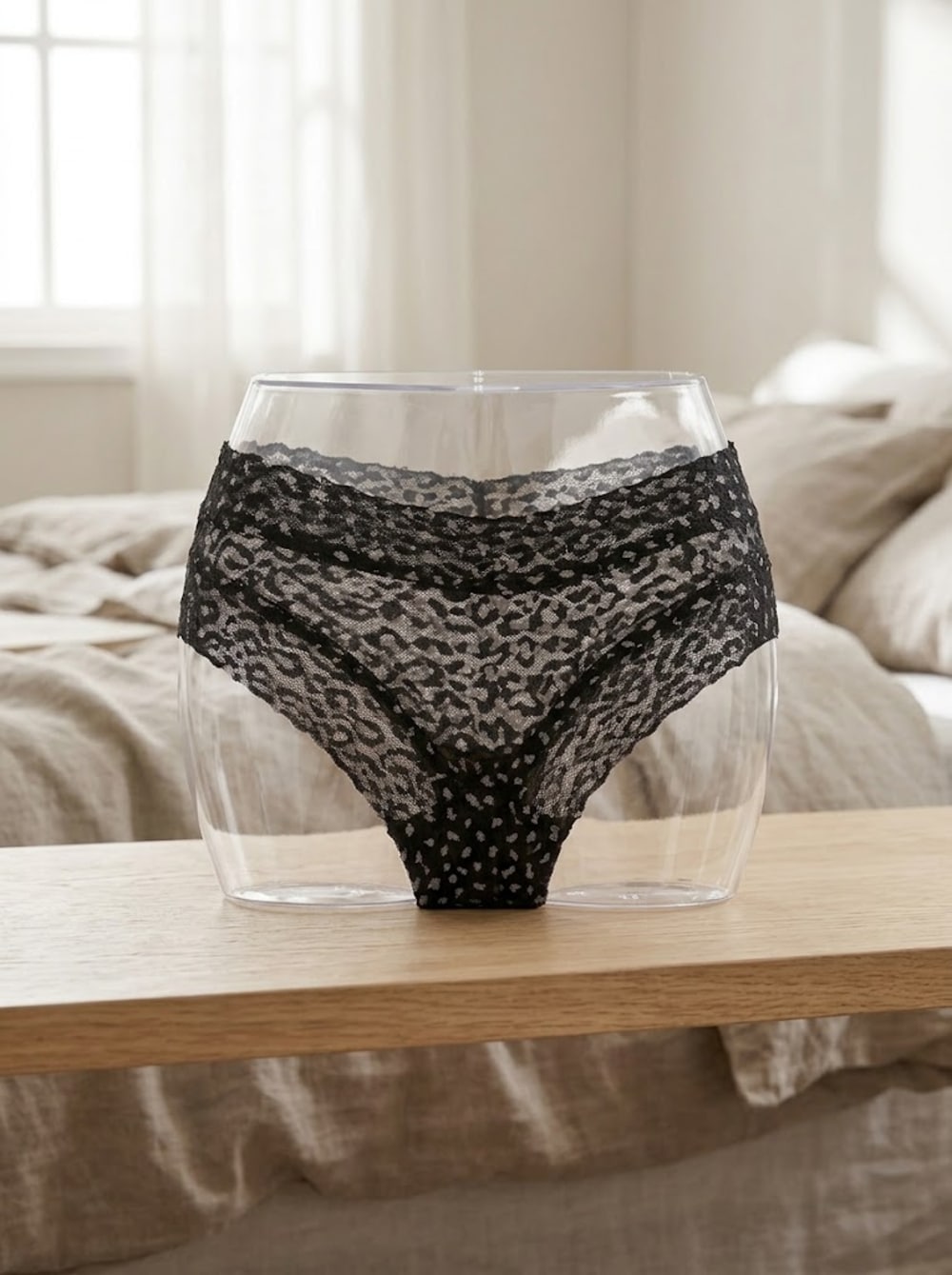 Pantaleta Encaje Plateados | Sensualidad y Comodidad