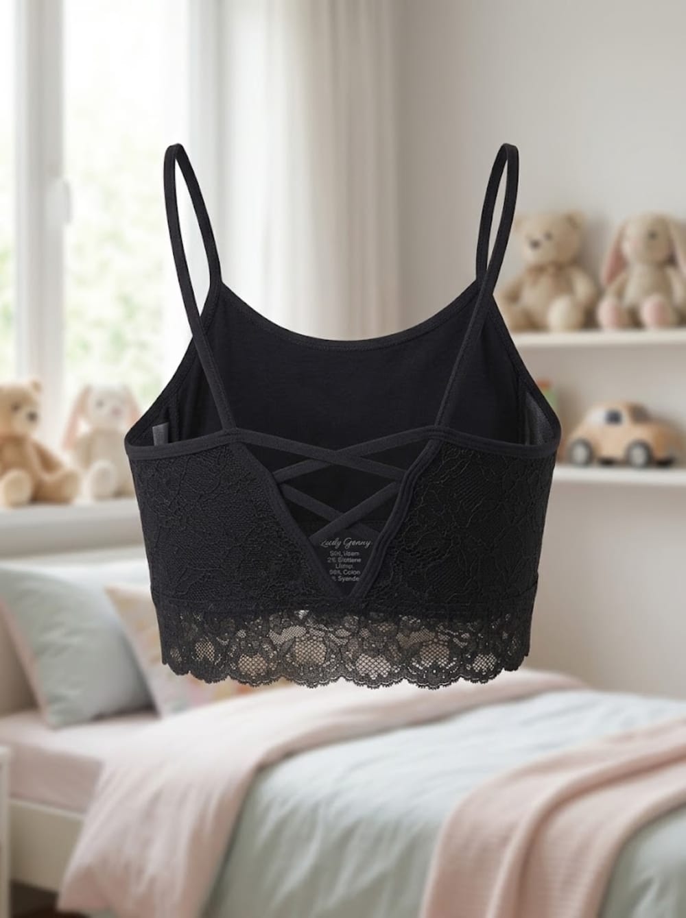 Bralette Encaje Niña | Comodidad y Estilo LADY GENNY